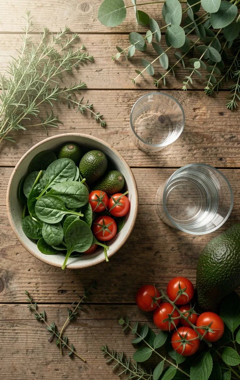 Nutrición botánica fresca