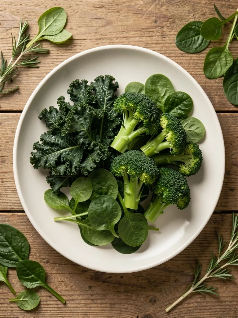 Vegetales de hoja verde